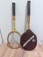 Vintage tennisrackets Dunlop en Donnay, Sport en Fitness, Tennis, Ophalen, Gebruikt, Racket, Dunlop