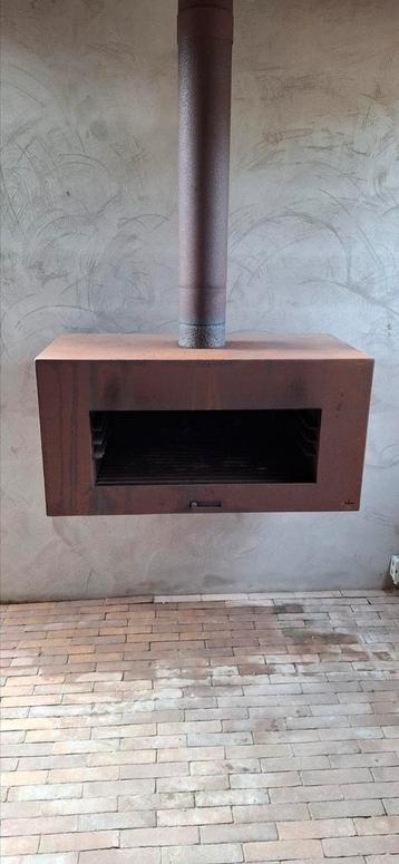 Burni tuinhaard, terrashaard, buitenhaard (100 x 50 x 50) beschikbaar voor biedingen