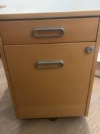 Bureaukastje / Rolblok met lades, Minder dan 50 cm, Gebruikt, Ophalen of Verzenden, Met lade(s)
