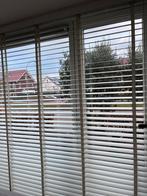Witte houten lamellen, Huis en Inrichting, Stoffering | Gordijnen en Lamellen, Ophalen, 200 cm of meer, Wit, Zo goed als nieuw