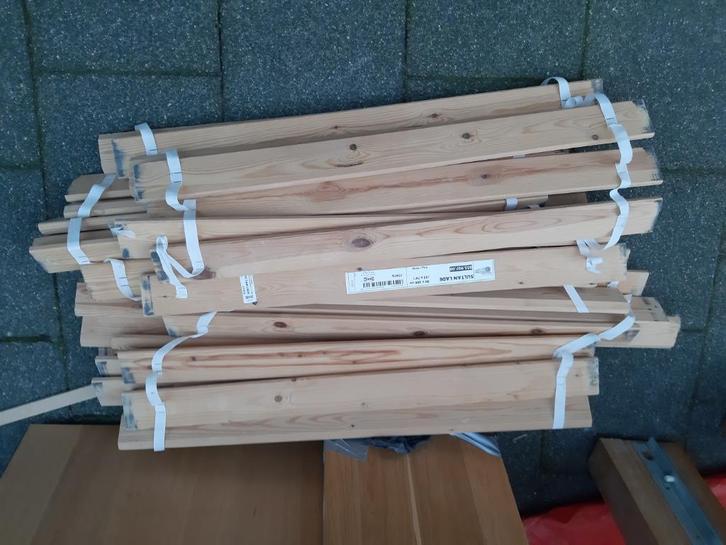 Lattenbodems 2 stuks van 80x200 cm, Ikea Sultan Lade, Huis en Inrichting, Slaapkamer | Matrassen en Bedbodems, Zo goed als nieuw