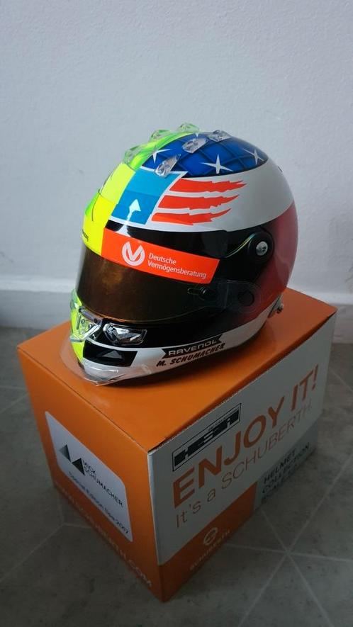 Mick Schumacher Belgian GP demo run Bennetton 94 helm 2017, Verzamelen, Automerken, Motoren en Formule 1, Nieuw, Formule 1, Ophalen of Verzenden