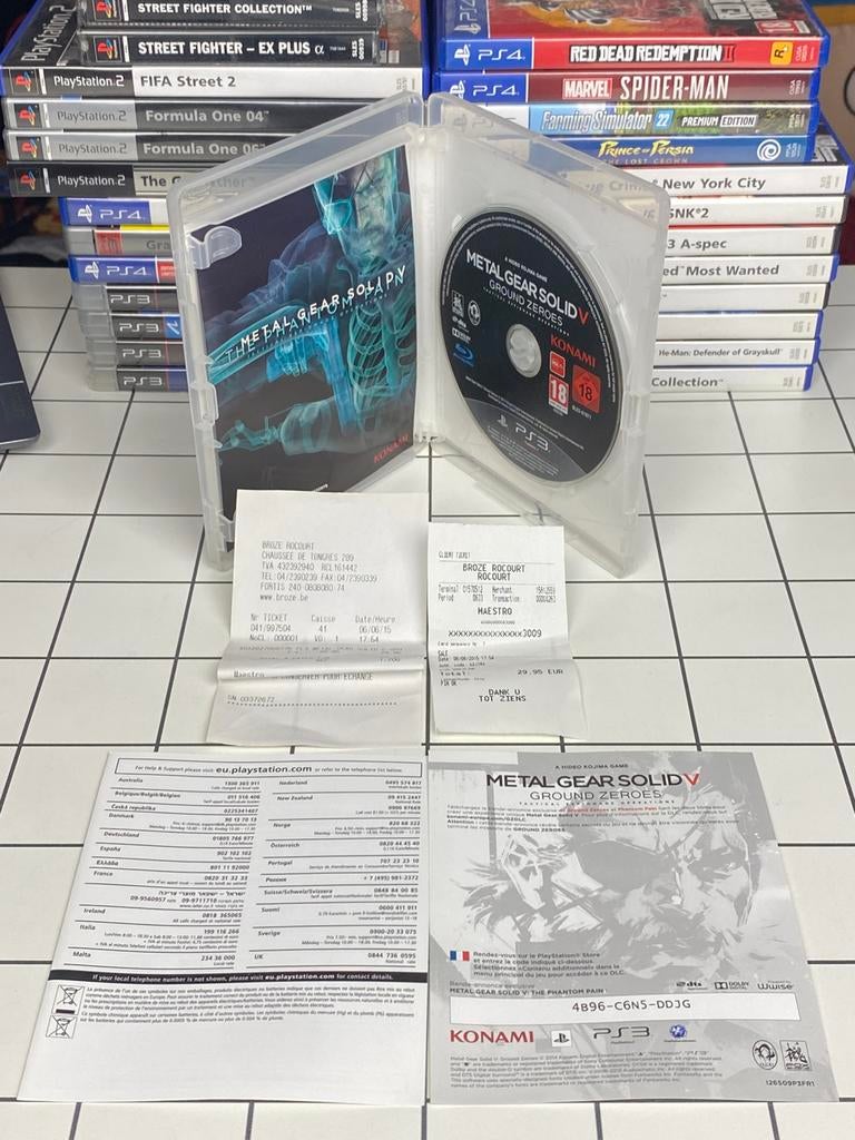 Metal Gear Solid V Ground Zeroes – PS3 PlayStation 3 Game, Spelcomputers en Games, Games | Sony PlayStation 3, Avontuur en Actie