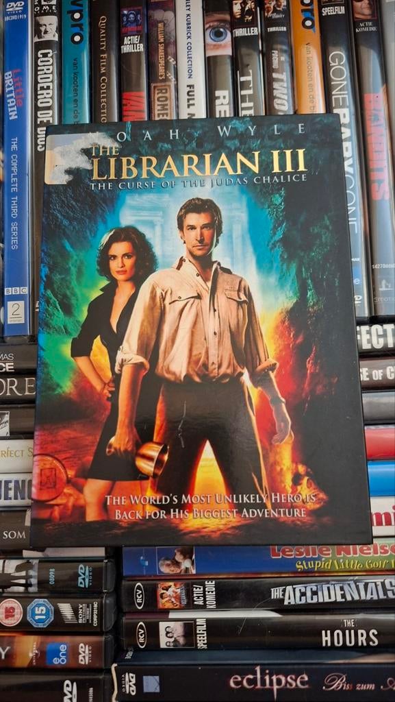 The librarian III (3) dvd, Vanaf 16 jaar, Ophalen of Verzenden, Zo goed als nieuw