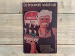 Reclamebord Breda Bier 20x30, Verzamelen, Merken en Reclamevoorwerpen, Ophalen of Verzenden, Zo goed als nieuw, Reclamebord