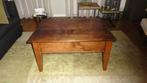 Landelijke Salontafel met  Lade, Ophalen, Gebruikt, 100 tot 150 cm, Eikenhout