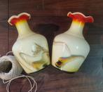 Set murano glazen vaasjes