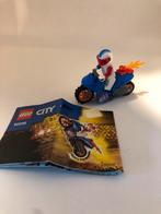 Lego City 60298 Stuntmotor, Ophalen of Verzenden, Zo goed als nieuw, Complete set, Lego