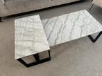 Marmeren tafel, Huis en Inrichting, 50 tot 100 cm, Minder dan 50 cm, Overige materialen, 100 tot 150 cm