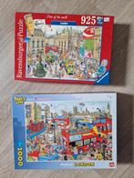 2 mooie complete Legpuzzels, Ophalen of Verzenden, 500 t/m 1500 stukjes, Zo goed als nieuw, Legpuzzel