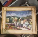 Schilderij Adrian Stahlecker 1979 landschap
