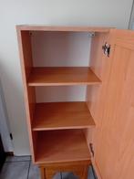 Houten kastje met deurtje en planken afmeting  8ox40 en28 d, Huis en Inrichting, Kasten | Dressoirs, Minder dan 50 cm, Met deur(en)