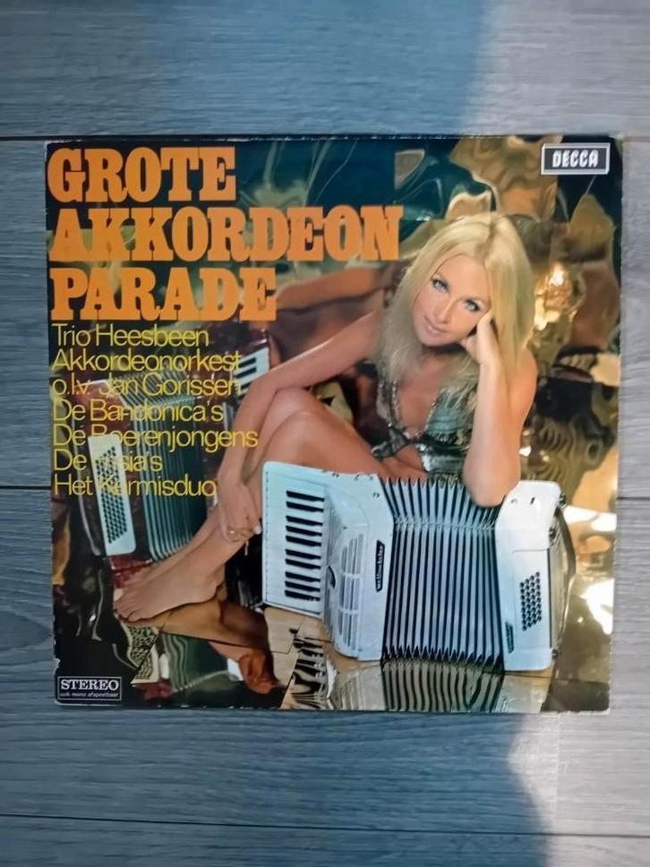 LP Grote Accordeon Parade - Ino Heesbeen, Muziek en Instrumenten, Accordeons, Ophalen of Verzenden