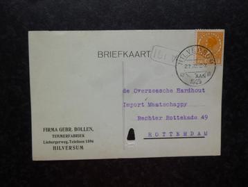 HILVERSUM  Fa. gbr. BOLLEN Timmerfabriek 1925 Liebergerweg beschikbaar voor biedingen