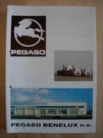 Pegaso Nieuws Brochure ca 1986, Boeken, Auto's | Folders en Tijdschriften, Pegaso, Overige merken, Zo goed als nieuw, Ophalen