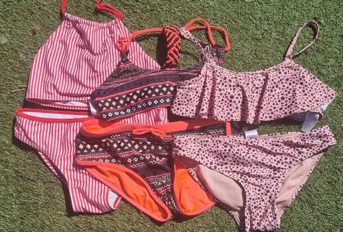 3x bikini meisje 10 - 14 jaar (o.a. hema), Kinderen en Baby's, Kinderkleding | Kinder-zwemkleding, Zo goed als nieuw, Bikiniset