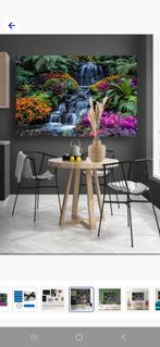 Nieuw in Doos Waterval Wanddecoratie Canvas 150 x 100, Ophalen, Nieuw, 125 cm of meer, Schilderij