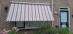 Zonnescherm Luxaflex met vernieuwd doek en spanband, Tuin en Terras, Zonneschermen, Ophalen, Gebruikt, 150 tot 300 cm, 250 cm tot 450 cm