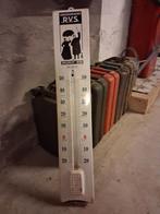 Grote emaille thermometer RVS verzekeringen, Antiek en Kunst, Antiek | Emaille, Ophalen