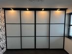 Zeer mooie kast met schuifdeuren en verlichting!, Ophalen, 200 cm of meer, Zie fotos, Zo goed als nieuw