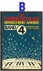Bo4 bladmuziek die orgelschule band 4, Ophalen of Verzenden, Gebruikt, Les of Cursus, Klassiek