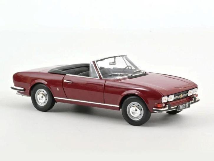 1:18  Peugeot 504 Cabriolet 1969  -  Norev, Hobby en Vrije tijd, Modelauto's | 1:18, Nieuw, Auto, Norev, Ophalen of Verzenden