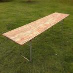 biertafel/picknicktafel, Ophalen, Gebruikt, Inklapbaar, Rechthoekig