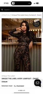 jumpsuit maat s, Kleding | Dames, Jumpsuits, Ophalen of Verzenden, Zo goed als nieuw, Maat 38/40 (M), Zwart