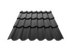 Dakpanplaten mat zwart, Nieuw, 15 m² of meer, Metaal, Zwart