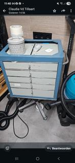 5 laden, draaibaar en verrijdbaar, Doe-het-zelf en Verbouw, Gereedschapskisten, Ophalen of Verzenden, Gebruikt