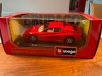 Burago Ferrari Testarossa (1984) 1/24, Hobby en Vrije tijd, Modelauto's | 1:24, Ophalen of Verzenden, Zo goed als nieuw, Auto