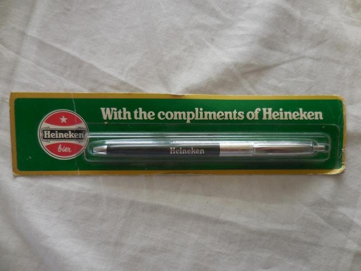 Heineken Ballpoint in Blister, Verzamelen, Pennenverzamelingen, Nieuw, Balpen, Ophalen