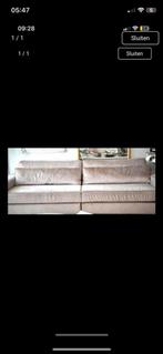 Beige bank, Huis en Inrichting, Ophalen of Verzenden, Minder dan 10 m², Beige