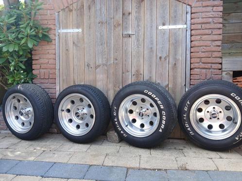 American racing Mustang Mopar 8j/10j & Cherokee 5x4,5 velgen, Auto-onderdelen, Banden en Velgen, Band(en), Zomerbanden, 15 inch