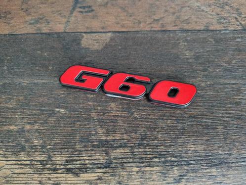 Embleem/ G60 Volkswagen Golf 2/ Corrado G60/ NIEUW!!!!, Auto-onderdelen, Carrosserie en Plaatwerk, Bumper, Volkswagen, Nieuw, Verzenden
