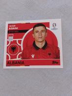Topps / Sticker / Jasir Asani / Albanië / Euro 2024, Verzenden, Nieuw, Buitenlandse clubs, Poster, Plaatje of Sticker
