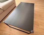 Salontafel zwart eiken antraciet (Goossens Arti Line), Ophalen, Gebruikt, 50 tot 100 cm, 100 tot 150 cm