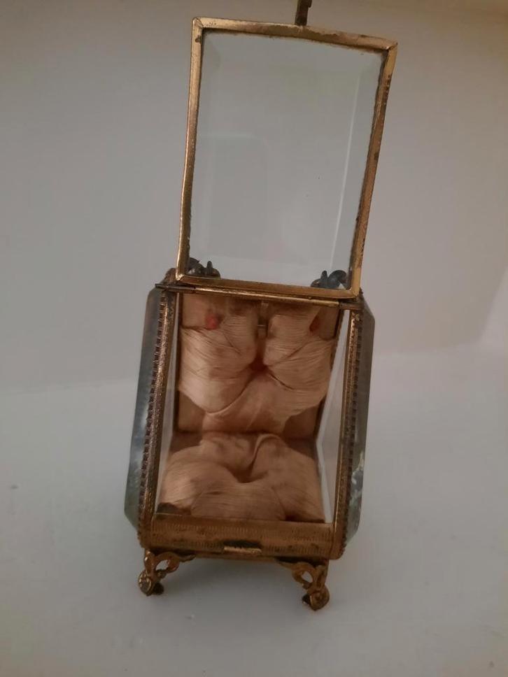 Frans Antiek sieraden horloge kastje 60€, Antiek en Kunst, Curiosa en Brocante, Ophalen of Verzenden