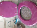 Toilet bril paars, Doe-het-zelf en Verbouw, Ophalen of Verzenden, Zo goed als nieuw, Toilet