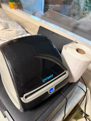 Dymo labelprinter 4xl incl stickers beschikbaar voor biedingen