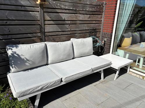 Forza Vadena lounge tuinbank verstelbaar 198cm, Tuin en Terras, Tuinbanken, Gebruikt, Aluminium, Ophalen