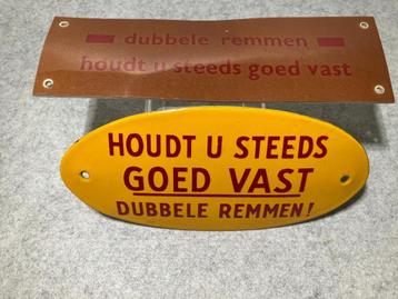 OV-borden set dubbele remmen emaille + kunststof beschikbaar voor biedingen