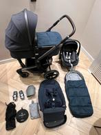 Joolz day+kinderwagen navy blue met maxi cosi 360, Kinderen en Baby's, Kinderwagens en Combinaties, Zo goed als nieuw, Met reiswieg