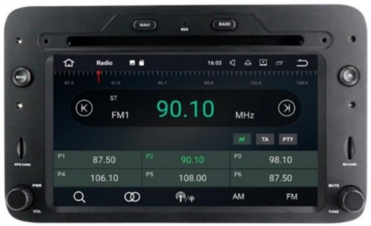 Android 14 Radio Navigatie Alfa Romeo 2009 apple carplay usb, Auto diversen, Autoradio's, Nieuw, Ophalen of Verzenden