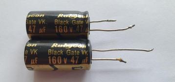 Black Gate 160V 47uF matched paar Capacitor beschikbaar voor biedingen