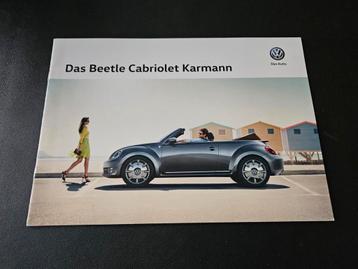 Brochure Volkswagen Beetle Cabriolet Karmann 2015 beschikbaar voor biedingen