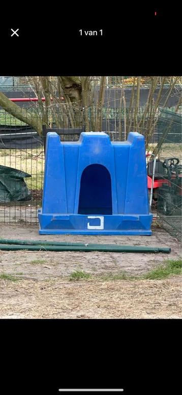 2x schuilstal/hok kleinvee beschikbaar voor biedingen