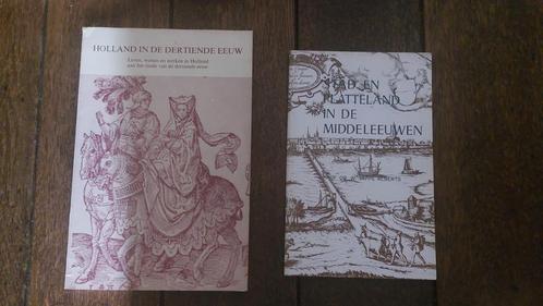 Holland in de dertiende eeuw + Stad en platteland in de M.E., Boeken, Geschiedenis | Vaderland, Zo goed als nieuw, 14e eeuw of eerder