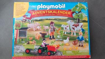 Playmobil Adventskalender Boerderij - Compleet! beschikbaar voor biedingen