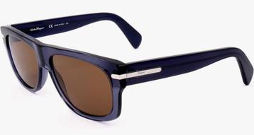 Salvatore Ferragamo Sunglasses - Zonnebril Crystal Navy Blue
